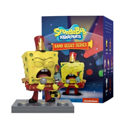 Mighty Jaxx Spongebob Squarepants Band Geek | Überraschungsbox-Sammelfigur | EIN zufälliges Zeichen von Mighty Jaxx