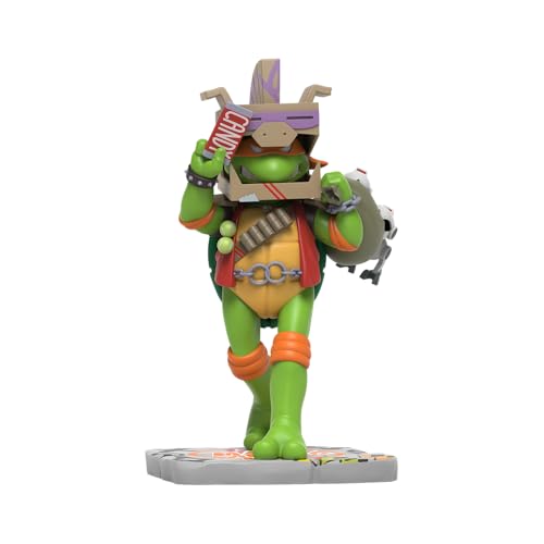 Mighty Jaxx Teenage Mutant Ninja Turtles REMIXX: Michelangelo Cowa-Boo-NGA!| 15,4 cm große Vinyl-Sammelfigur von Mighty Jaxx