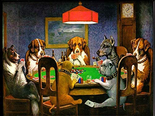 Puzzle | Hund Hund Poker spielen | 1000 Teile Puzzle Puzzle | Hund Hund Poker spielen | 1000 Teile Puzzle von Migsrater
