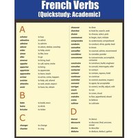 French Verbs: Quick Study Academic von Speedy