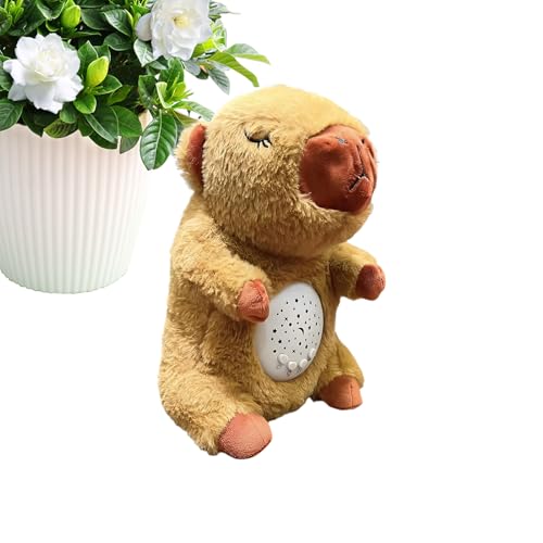 Mihauuke Atmendes Kuscheltier | Süßes Wasserschwein Kuscheltier Mit Atemfunktion | Kuscheliger Beruhigender Begleiter Mit Projektor Für Schlafzimmer Wohnzimmer Reise Mihauuke Atmendes Kuscheltier | Süßes Wasserschwein Kuscheltier Mit Atemfunktion | Kuscheliger Beruhigender Begleiter Mit Projektor Für Schlafzimmer Wohnzimmer Reise von Mihauuke