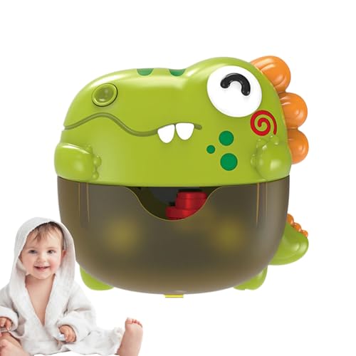 Mihauuke Badeblasen-Macher - Automatische Badeschaummaschine - Dinosaurier Musik Lichtspiel Für Badespaß Mihauuke Badeblasen-Macher - Automatische Badeschaummaschine - Dinosaurier Musik Lichtspiel Für Badespaß von Mihauuke