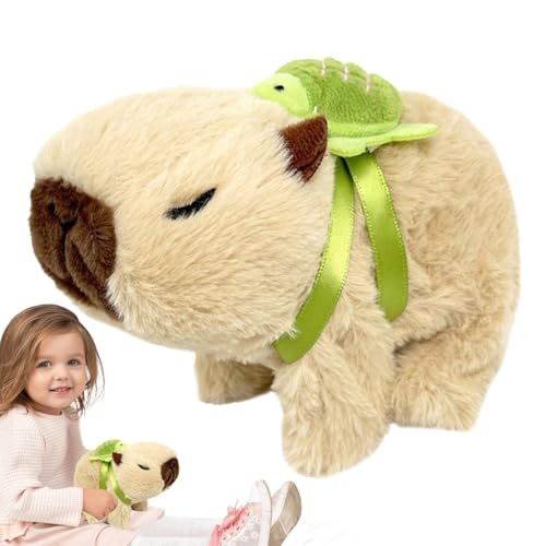 Mihauuke Capybara-Kuscheltiere, Capybara-Plüschtiere | Elektrische Capybara-Plüschtiere Stofftier | Capybara Plushies Lustiges elektrisches Spielzeug für, Mädchen und Kinder ab 3 Jahren von Mihauuke