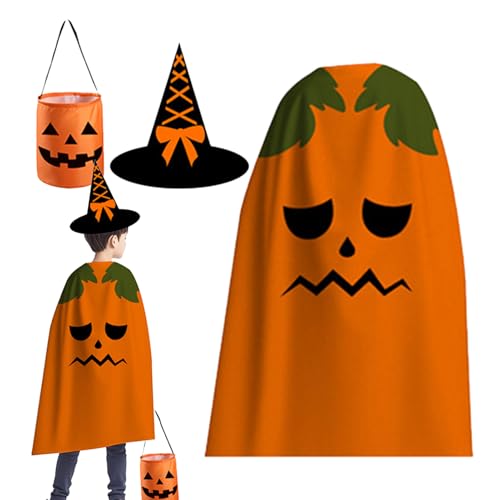 Mihauuke Kürbiskostüm,Kinder Verkleidungsspiel Kostüm - Halloween Verkleidung Für Mädchen Familie Gruppenfest Feier Klassenzimmerfest Mihauuke Kürbiskostüm,Kinder Verkleidungsspiel Kostüm - Halloween Verkleidung Für Mädchen Familie Gruppenfest Feier Klassenzimmerfest von Mihauuke