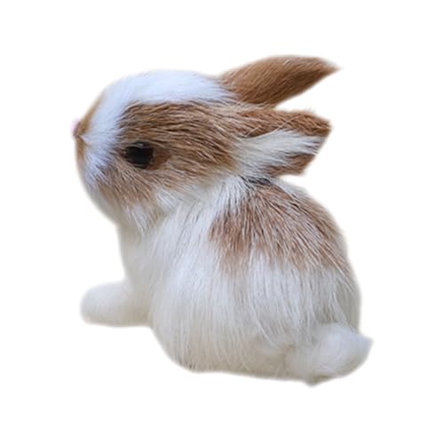 Mihauuke Simulation,Realistische Niedliche Plüschn - Kuscheltier Häschen Deko - Für Ostern Party Feengarten Miniatur Deko Wohnaccessoires Mihauuke Simulation,Realistische Niedliche Plüschn - Kuscheltier Häschen Deko - Für Ostern Party Feengarten Miniatur Deko Wohnaccessoires von Mihauuke