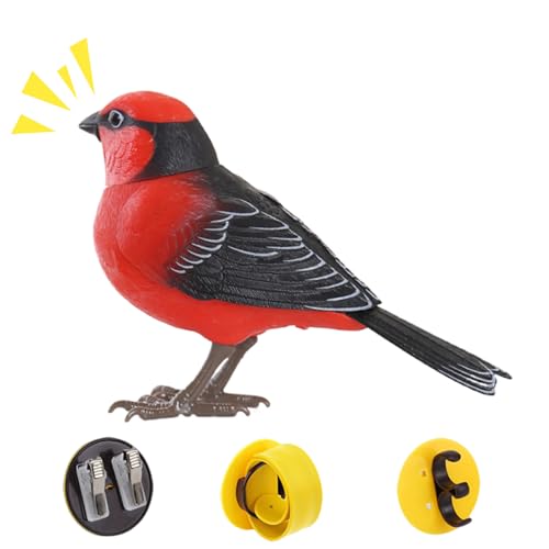 Mihauuke Simulationsvogel Spielzeug, Interaktives Vogelspielzeug Mit Zwitschern Und Musik, Niedliches Elektronisches Haustier für Kinder Erwachsene Familie Mihauuke Simulationsvogel Spielzeug, Interaktives Vogelspielzeug Mit Zwitschern Und Musik, Niedliches Elektronisches Haustier für Kinder Erwachsene Familie von Mihauuke