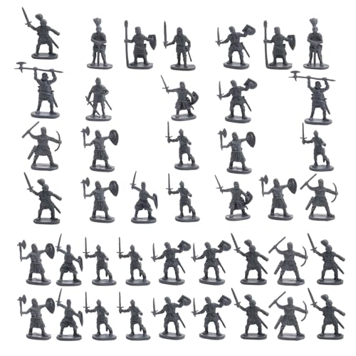 Mihauuke Soldaten Figuren - Miniatur Figuren Antike Krieger - 100x Miniaturen historische Modellstatuen als Brettspiel für Mädchen und für Bildungsprojekte Rollenspiel und Kuchendekoration Mihauuke Soldaten Figuren - Miniatur Figuren Antike Krieger - 100x Miniaturen historische Modellstatuen als Brettspiel für Mädchen und für Bildungsprojekte Rollenspiel und Kuchendekoration von Mihauuke