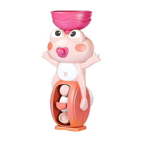 Mihauuke Spaß Badespielzeug - Wasserfall Badespielzeug,Saugnapf Froschform Pädagogisches Sensorisches Wasserspiel für Zuhause Pool und Hotel ab 3 Jahren für Mädchen und Reise Mihauuke Spaß Badespielzeug - Wasserfall Badespielzeug,Saugnapf Froschform Pädagogisches Sensorisches Wasserspiel für Zuhause Pool und Hotel ab 3 Jahren für Mädchen und Reise von Mihauuke