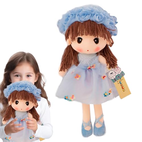 Mihauuke Weiche Mädchen-Stoffpuppe, süßes Prinzessin-Plüschtier | Mädchen Prinzessin süße schlafende Figur Spielzeug | Sleeping Cuddle Buddy Princess Doll Spielzeug für Kinder, Kinder, Mädchen, von Mihauuke