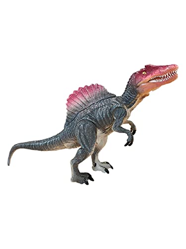 Mikado Sport Dinosaurier für Kinder. Dinosaurier Spielzeug mit beweglichen Gelenken. Verschiedene Posen. Spiele für Kinder. 3+ Jahre. Mittlere Größe (20-25 cm). (Spinosaurus) von Mikado Sport