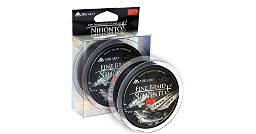 Mikado Nihonto Fine Braid - 0.06mm/3.25Kg/150M - Schwarz von Mikado