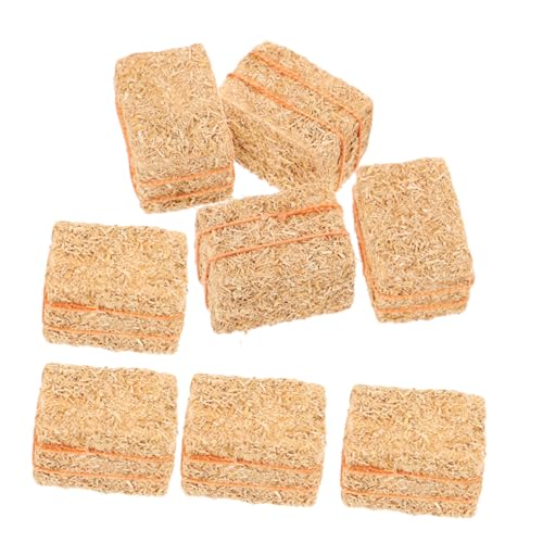 Mikikit 8 Stück Mini Heuballen Dekoration Teiliges aus Stroh Puppenhaus Zubehör für Miniatur Bauernhof Szenerien Realistische Kleine Heuballen für Tisch und DIY Langlebig und Natürlicher Mikikit 8 Stück Mini Heuballen Dekoration Teiliges aus Stroh Puppenhaus Zubehör für Miniatur Bauernhof Szenerien Realistische Kleine Heuballen für Tisch und DIY Langlebig und Natürlicher von Mikikit