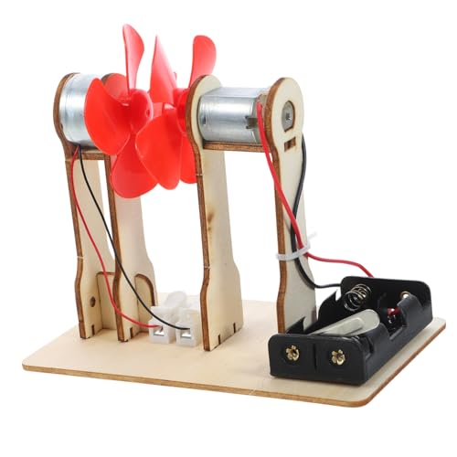 Mikikit Windgenerator Bausatz für Tragbarer DIY Elektrogenerator aus Holz Wissenschaftliches Lernspielzeug zur Mechanischen Physik Pädagogisches Experimentierset für Frühe Mikikit Windgenerator Bausatz für Tragbarer DIY Elektrogenerator aus Holz Wissenschaftliches Lernspielzeug zur Mechanischen Physik Pädagogisches Experimentierset für Frühe von Mikikit