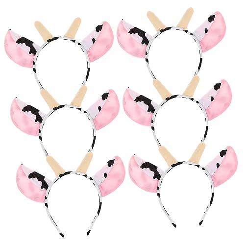 Mikinona 12 Stk tierisches Stirnband Kostüm Giraffen-Stirnband für Erwachsene Outfits halloween costume halloween kleidung haarreifen damen Haarband Party-Haarreifen Party-Haarschmuck Stoff von Mikinona