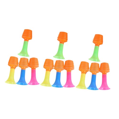 Mikinona 12 Stück Teiliges Mini Partyhorn Kunststoff Trompeten Laute Fußballhupe Party Zubehör für Geburtstagsfeiern Konzerte und Jubelveranstaltungen Mikinona 12 Stück Teiliges Mini Partyhorn Kunststoff Trompeten Laute Fußballhupe Party Zubehör für Geburtstagsfeiern Konzerte und Jubelveranstaltungen von Mikinona