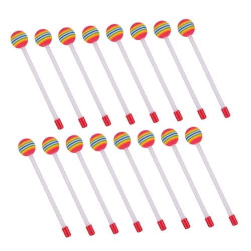 Mikinona 14 Stück Teiliges Rhythmus Instrument Bunte Lollipop aus Weichem Eva Leichte Orff Percussion Mallets für Musikalische Früherziehung in Kindergarten und Zuhause Mikinona 14 Stück Teiliges Rhythmus Instrument Bunte Lollipop aus Weichem Eva Leichte Orff Percussion Mallets für Musikalische Früherziehung in Kindergarten und Zuhause von Mikinona