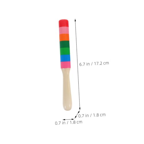 Mikinona 2 Paare Bunte Holz Rhythmusstäbe Percussion Instrumente Musik Lernspielzeug Pädagogisch Robust Langlebig Klare Klänge Hand Auge koordination Fördern Mikinona 2 Paare Bunte Holz Rhythmusstäbe Percussion Instrumente Musik Lernspielzeug Pädagogisch Robust Langlebig Klare Klänge Hand Auge koordination Fördern von Mikinona