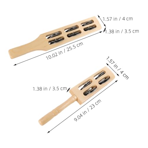 Mikinona 2 Stück Jingles Musikinstrumente für Musikspielzeug Ab Jahren Rhythmus und Hand Auge koordination Mikinona 2 Stück Jingles Musikinstrumente für Musikspielzeug Ab Jahren Rhythmus und Hand Auge koordination von Mikinona