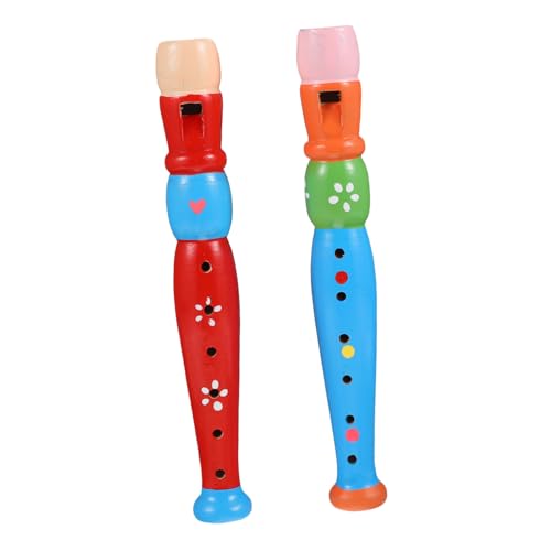 Mikinona 2 Stück Teiliges Orff Holzflöten Bunte Holzinstrumente für Junge Mädchen Musikinstrument Lernspielzeug Mikinona 2 Stück Teiliges Orff Holzflöten Bunte Holzinstrumente für Junge Mädchen Musikinstrument Lernspielzeug von Mikinona