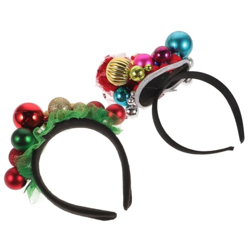 Mikinona 2 Weihnachtliche Haarreifen mit Glocken Teiliges Verstellbar Langlebig Spitze für Weihnachtsfeiern Kostümpartys Fotorequisiten Damen und Erwachsene Mikinona 2 Weihnachtliche Haarreifen mit Glocken Teiliges Verstellbar Langlebig Spitze für Weihnachtsfeiern Kostümpartys Fotorequisiten Damen und Erwachsene von Mikinona