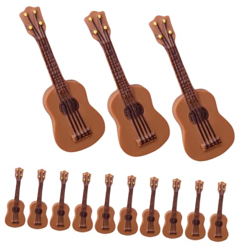 Mikinona 25 Stück Teiliges Miniatur Gitarrenmodell aus Resin Realistische Puppenhaus Deko Kompakte Musikinstrumente Langlebig und Bruchsicher als Haus und Bürodekoration Mikinona 25 Stück Teiliges Miniatur Gitarrenmodell aus Resin Realistische Puppenhaus Deko Kompakte Musikinstrumente Langlebig und Bruchsicher als Haus und Bürodekoration von Mikinona