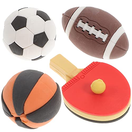 Mikinona 4 Stück Mini Sport Modelle für Puppenhaus Basketball Fußball Rugby und Tischtennis Dekorative Spielzeuge für Kinderzimmer und Fotorequisiten aus Hochwertigem Mikinona 4 Stück Mini Sport Modelle für Puppenhaus Basketball Fußball Rugby und Tischtennis Dekorative Spielzeuge für Kinderzimmer und Fotorequisiten aus Hochwertigem von Mikinona