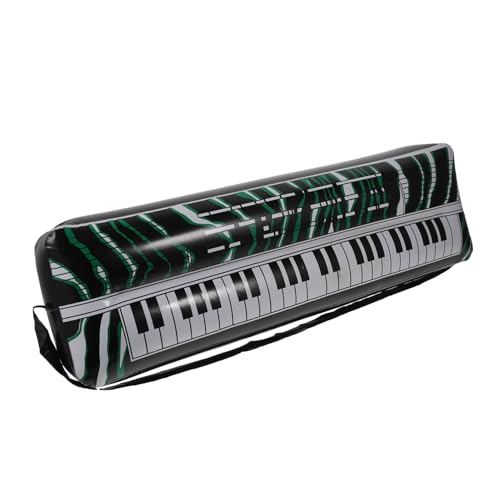 Mikinona Aufblasbares PVC Keyboard Party Deko Aufblasbares Musikinstrument Leichte Luftdichte Elektronische Orgel Requisite Kreative Party Gadgets für Musikfans und Karneval Mikinona Aufblasbares PVC Keyboard Party Deko Aufblasbares Musikinstrument Leichte Luftdichte Elektronische Orgel Requisite Kreative Party Gadgets für Musikfans und Karneval von Mikinona