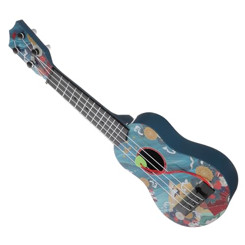 Mikinona Gitarre aus Kunststoff Einstellbare Saiten Realistische Mini Gitarren Nachbildung für Anfänger Pädagogisches Musikinstrument Ab Jahren Geschenk und Dekoration Mikinona Gitarre aus Kunststoff Einstellbare Saiten Realistische Mini Gitarren Nachbildung für Anfänger Pädagogisches Musikinstrument Ab Jahren Geschenk und Dekoration von Mikinona