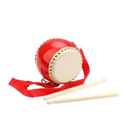 Mikinona Handtrommel Musikinstrument Rot Pädagogisches Schlaginstrument für Trommelstöcken Fördert Musikalische Entwicklung Rhythmusgefühl und Kreatives Spiel Mikinona Handtrommel Musikinstrument Rot Pädagogisches Schlaginstrument für Trommelstöcken Fördert Musikalische Entwicklung Rhythmusgefühl und Kreatives Spiel von Mikinona