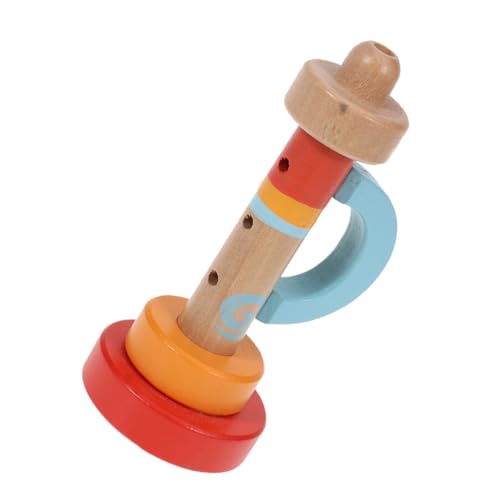 Mikinona Holz Trompete Montessori Musikinstrument Kreatives Lernspielzeug für Kleinkinder aus Natürlichem Holz Sicher Langlebig Mikinona Holz Trompete Montessori Musikinstrument Kreatives Lernspielzeug für Kleinkinder aus Natürlichem Holz Sicher Langlebig von Mikinona