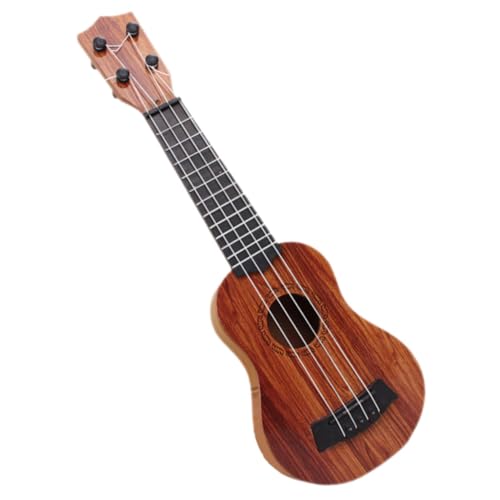 Mikinona Holzfarbene Mini Ukulele Musikinstrument Simulation Pädagogisch Jungen Mädchen Geschenk Frühförderung Mikinona Holzfarbene Mini Ukulele Musikinstrument Simulation Pädagogisch Jungen Mädchen Geschenk Frühförderung von Mikinona