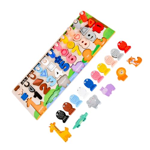 Mikinona Holzpuzzle Lernspielzeug Tiermotiv Montessori Holzspielzeug für Kreativität Farberkennung und Feinmotorik Pädagogisches Steckpuzzle für Jungen und Mädchen Mikinona Holzpuzzle Lernspielzeug Tiermotiv Montessori Holzspielzeug für Kreativität Farberkennung und Feinmotorik Pädagogisches Steckpuzzle für Jungen und Mädchen von Mikinona
