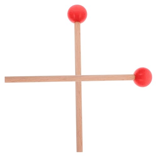 Mikinona Marimba Drumsticks Rote Percussion Mallets für Zungentrommel Xylophon Musikinstrumente mit Langlebigem Kopf und Rutschfestem Griff für Präzise Schlagtechnik Anfänger Geeignet Mikinona Marimba Drumsticks Rote Percussion Mallets für Zungentrommel Xylophon Musikinstrumente mit Langlebigem Kopf und Rutschfestem Griff für Präzise Schlagtechnik Anfänger Geeignet von Mikinona