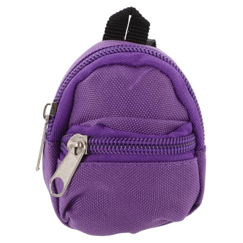 Mikinona Mini Rucksack Puppentrage aus Niedlicher Miniatur Schulranzen für Dekoratives Zubehör für Puppenhaus und DIY Mini Szene Detailreiches Modell für Spiel und Sammlung Mikinona Mini Rucksack Puppentrage aus Niedlicher Miniatur Schulranzen für Dekoratives Zubehör für Puppenhaus und DIY Mini Szene Detailreiches Modell für Spiel und Sammlung von Mikinona