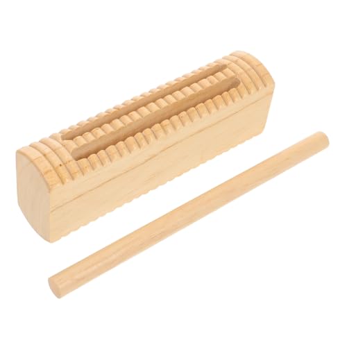Mikinona Percussion Instrument Holzklangblock mit Stab Dualer Tonhöhe Handgefertigt Sicher für Eltern-Junge Mädchen-musikspiel Frühe Musikbildung Zuhause und Kindergarten Mikinona Percussion Instrument Holzklangblock mit Stab Dualer Tonhöhe Handgefertigt Sicher für Eltern-Junge Mädchen-musikspiel Frühe Musikbildung Zuhause und Kindergarten von Mikinona