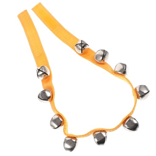 Mikinona Tanzglocken Teilig Verstellbares Langlebiges Hüftschellenband mit Klaren Angenehmen Glockenklängen für Frühkindliche Tanz und Musikbildung Leichtes Percussioninstrument Mikinona Tanzglocken Teilig Verstellbares Langlebiges Hüftschellenband mit Klaren Angenehmen Glockenklängen für Frühkindliche Tanz und Musikbildung Leichtes Percussioninstrument von Mikinona