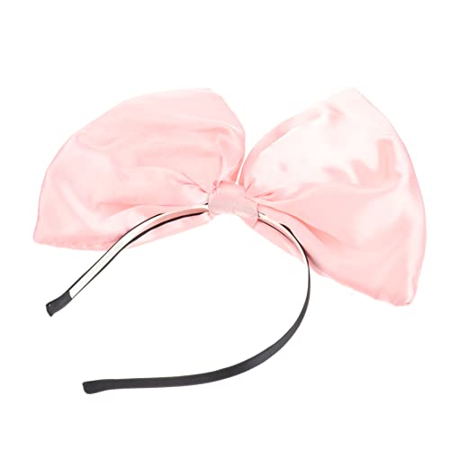 Mikinona Übergroßes Stirnband Mit Schleife Für Damen Und Mädchen Weihnachts Haarschmuck Rosa Perfekte Dekoration Für Festliche Anlässe Und Besondere Gelegenheiten von Mikinona