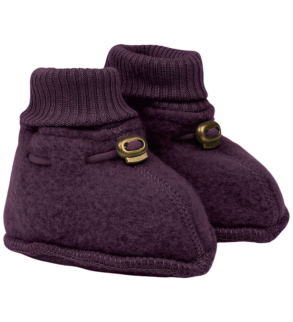 Mikk-Line Krabbelschuhe - Wolle - Plum Perfekt - Mikk-Line - 86/92 - Krabbelschuhe Mikk-Line Krabbelschuhe - Wolle - Plum Perfekt - Mikk-Line - 86/92 - Krabbelschuhe von Mikk-Line