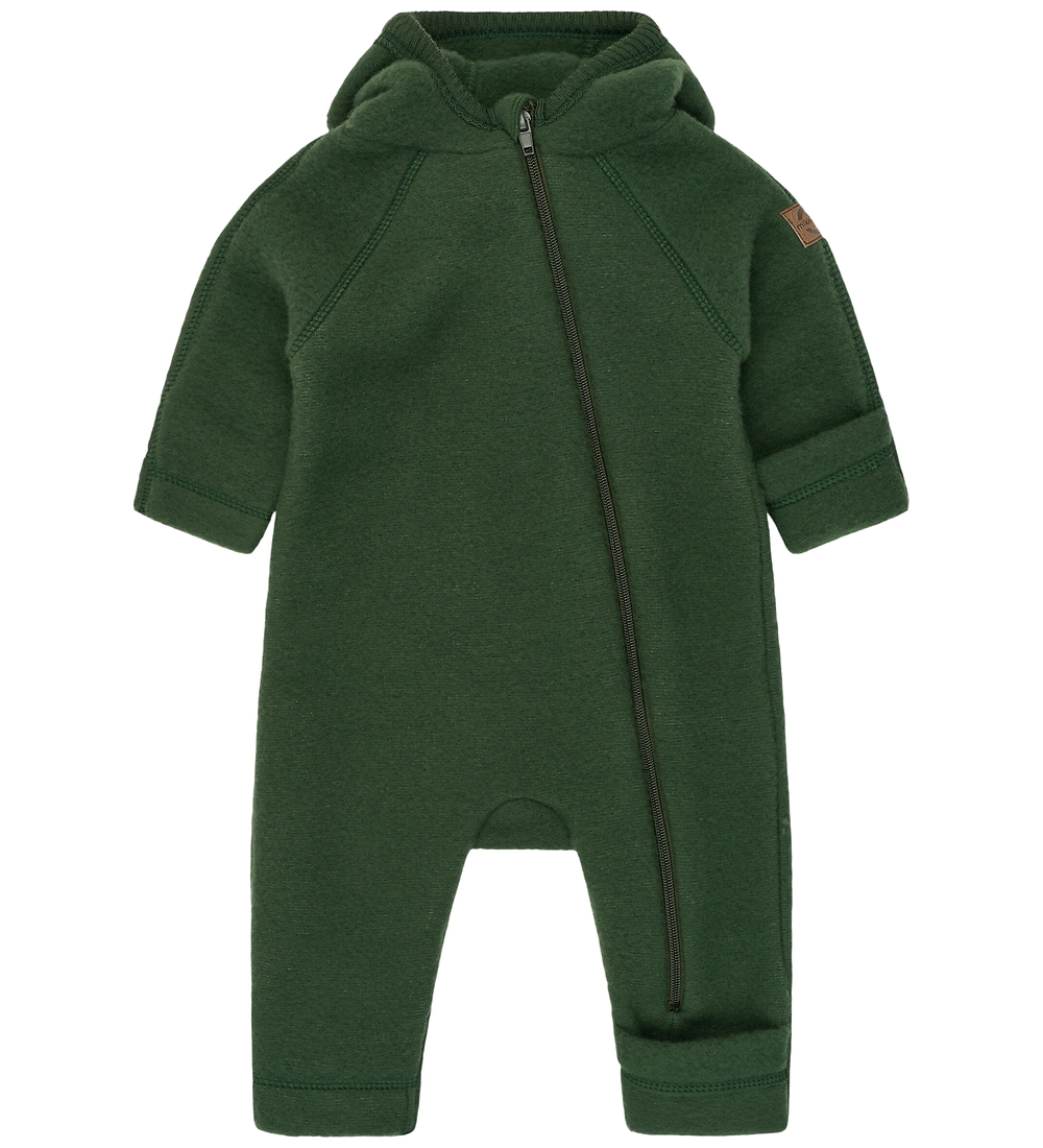 Mikk-Line Overall m. Kapuze - Wolle - Kombu Green - Mikk-Line - 74 - Overalls Mikk-Line Overall m. Kapuze - Wolle - Kombu Green - Mikk-Line - 74 - Overalls von Mikk-Line