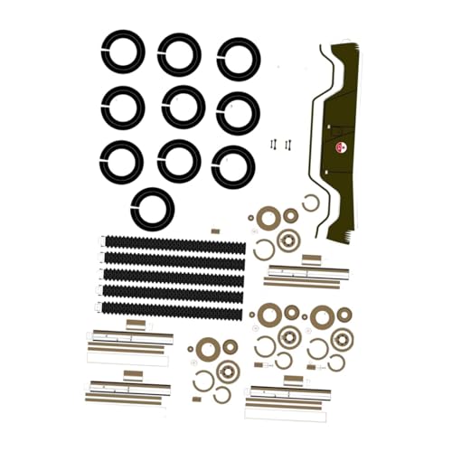 Milageto 1/25 LKW-Puzzle, DIY, mechanisches Puzzle, DIY-Zubehör, 3D-Puzzles für Kinder, Modellbausätze für Anfänger, Mädchen von Milageto