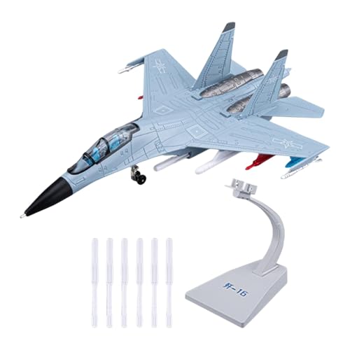 Milageto 1:81 Kampfflugzeugmodell, Desktop-Display, realistisches Spielzeugflugzeug, Kinderspielzeugflugzeug für den Kamin, Geschenk, Kinderspielzeug, Blau Milageto 1:81 Kampfflugzeugmodell, Desktop-Display, realistisches Spielzeugflugzeug, Kinderspielzeugflugzeug für den Kamin, Geschenk, Kinderspielzeug, Blau von Milageto