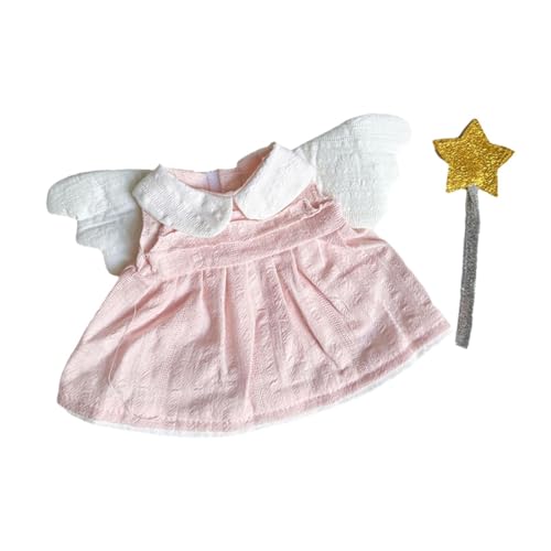 Milageto 20 cm Puppenkleid für kleine Mädchen, Spielzeug, Geschenkartikel, Rosa von Milageto