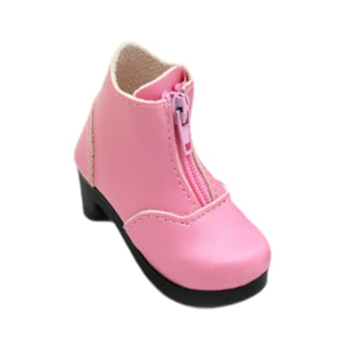 Milageto 24 Zoll Puppenstiefel für Mädchen mit Hohen Schuhen für Figuren, Rosa von Milageto