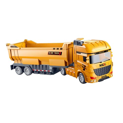 Milageto Baufahrzeug Spielzeug, Hohe Simulation, Baufahrzeug Modell, Engineering LKW, Trägheit LKW Auto Spielzeug für Kinder Jungen und Mädchenn, 26 cm x 7.4 cm x 8.3 cm von Milageto