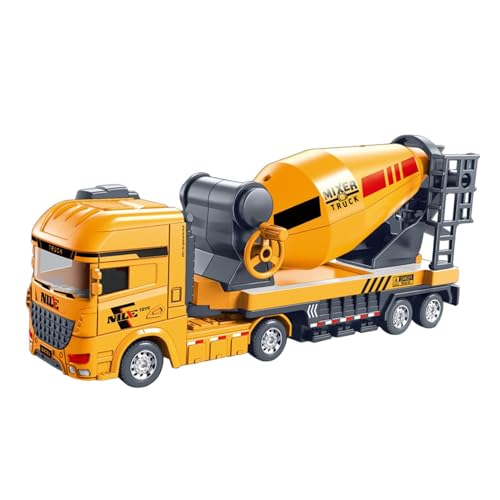 Milageto Baufahrzeug Spielzeug, Hohe Simulation, Baufahrzeug Modell, Engineering LKW, Trägheit LKW Auto Spielzeug für Kinder Jungen und Mädchen, 26 cm x 7.4 cm x 11 cm von Milageto