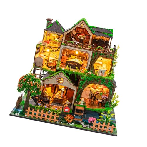 Milageto DIY Puppenhaus Miniatur Kit Desktop Ornament Schreibtisch Kunstwerk Pädagogische Sammlerstücke Handwerk Urlaub Geschenke Mini Diorama Milageto DIY Puppenhaus Miniatur Kit Desktop Ornament Schreibtisch Kunstwerk Pädagogische Sammlerstücke Handwerk Urlaub Geschenke Mini Diorama von Milageto