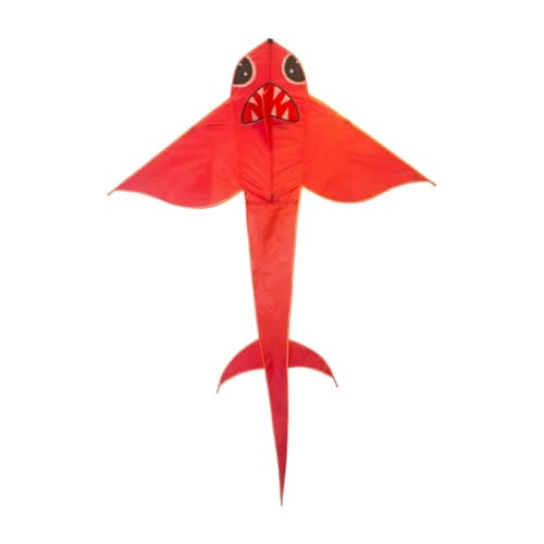 Milageto Drachen in Haiform, extragroß, Partygeschenk, lebensechter Einleiner-Drachen, Flugspielzeug für Gartenkinder, draußen, zum Spielen im Hinterhof Milageto Drachen in Haiform, extragroß, Partygeschenk, lebensechter Einleiner-Drachen, Flugspielzeug für Gartenkinder, draußen, zum Spielen im Hinterhof von Milageto