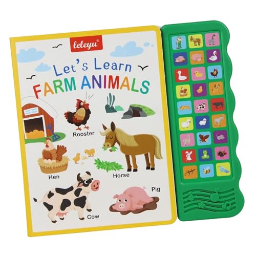 Milageto Englische Wörter, Soundbuch, Hörbuch, pädagogisch wertvoll, Tiere, für Jungen und Mädchen, Hören und Lernen, Wortschatzaufbau, Nutztiere Milageto Englische Wörter, Soundbuch, Hörbuch, pädagogisch wertvoll, Tiere, für Jungen und Mädchen, Hören und Lernen, Wortschatzaufbau, Nutztiere von Milageto