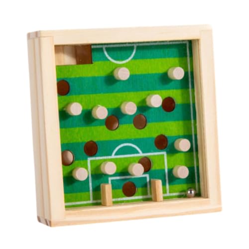 Milageto Hölzernes Labyrinth-Brettspiel Rolling Ball Maze Educational Fine Motor Skill Brain Teaser Puzzle für Jungen Mädchen, GrÜn von Milageto