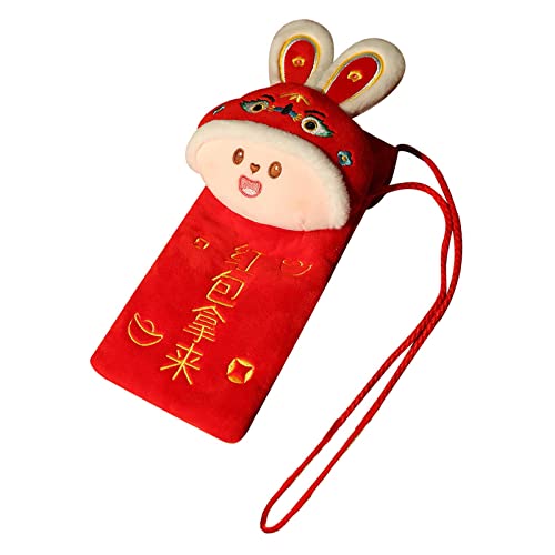 Milageto Kreative rote Taschen-Umschläge Glückspaket roter Umschlag, Rot Milageto Kreative rote Taschen-Umschläge Glückspaket roter Umschlag, Rot von Milageto